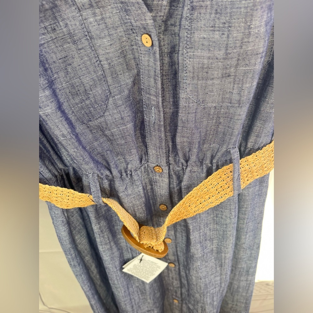 NEW ! ZARA BELTED
MIDI DRESS SIZE S 
🚨FIRM PRICE NO DISCOUNT ON THIS DRESS - Picture 6 of 13